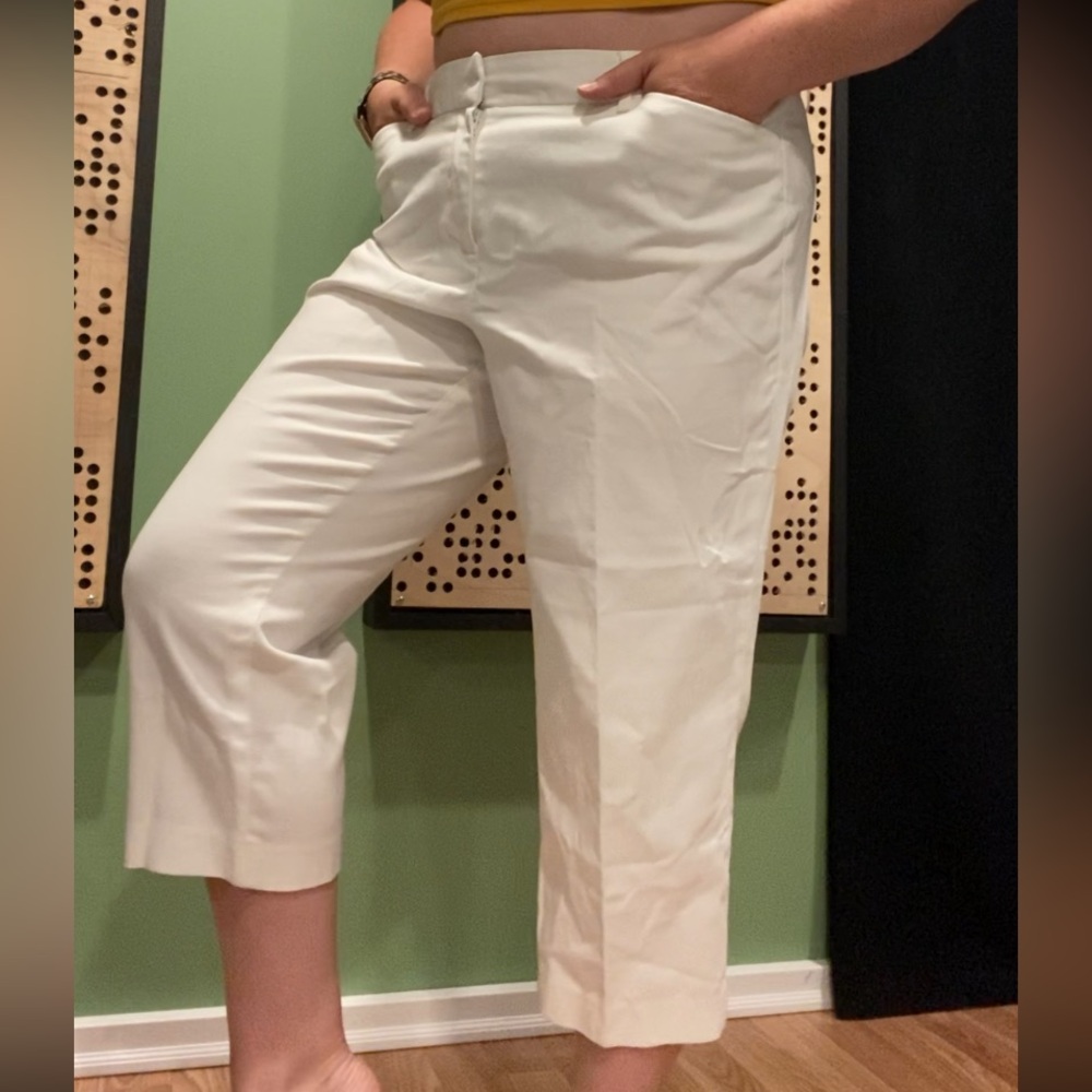 LAST CHANCE Rafaella Elegant Cream Pants